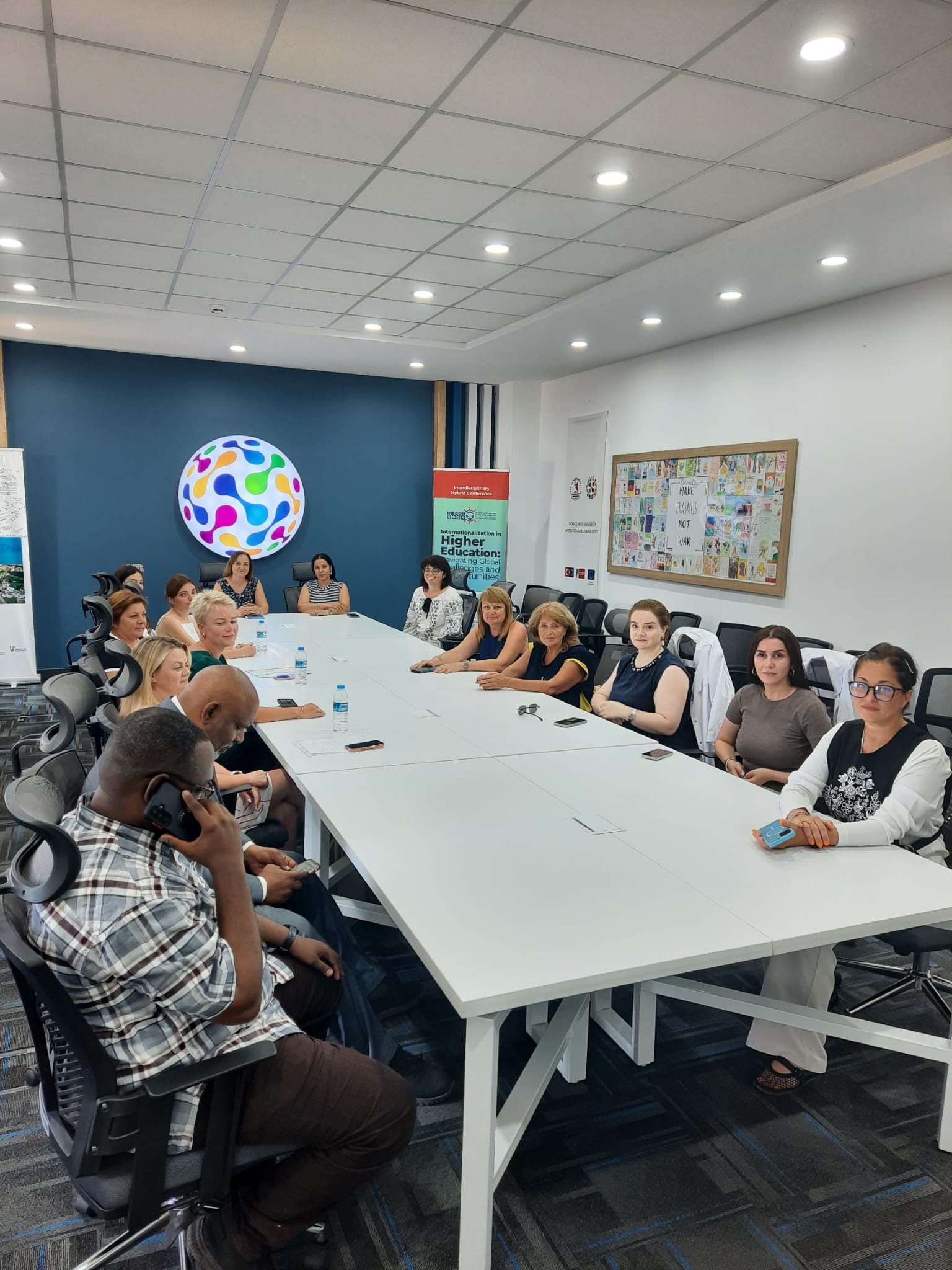 Erasmus+ KA171 Personel Eğitim Alma Hareketliliği Kapsamında Uluslararası Akademisyenler Ondokuz Mayıs Üniversitesini Ziyaret Etti