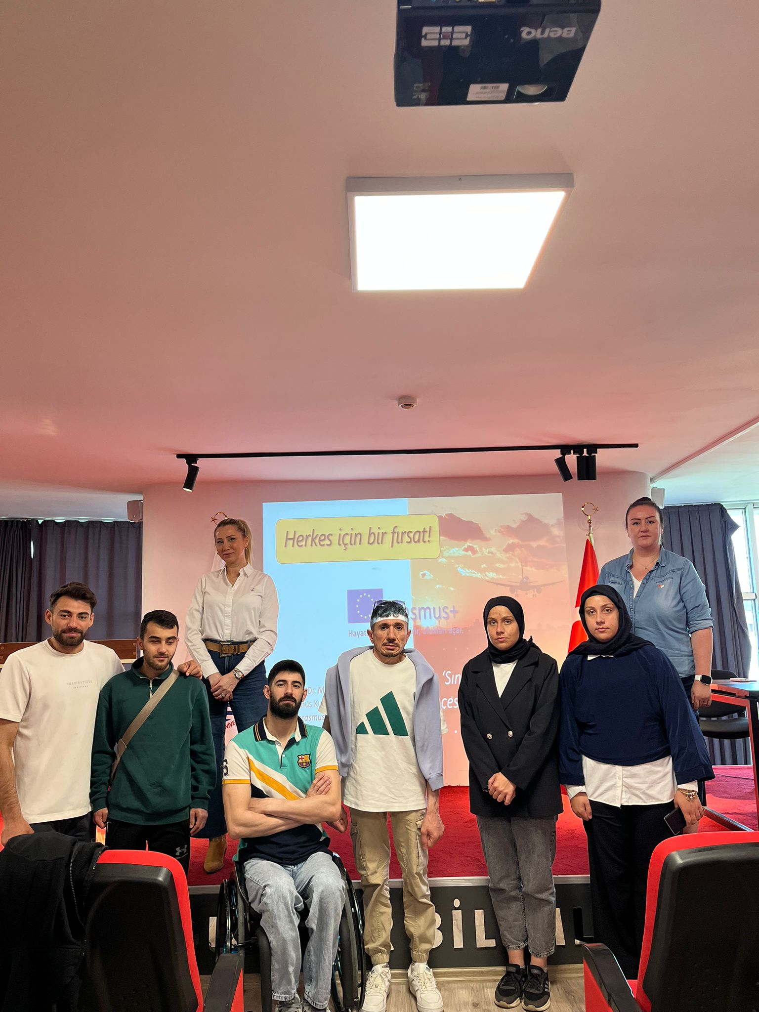 Yaşar Doğu Spor Bilimleri Fakültesi Engelli Öğrencilere Yönelik Bilgilendirme Sunumu Gerçekleştirildi