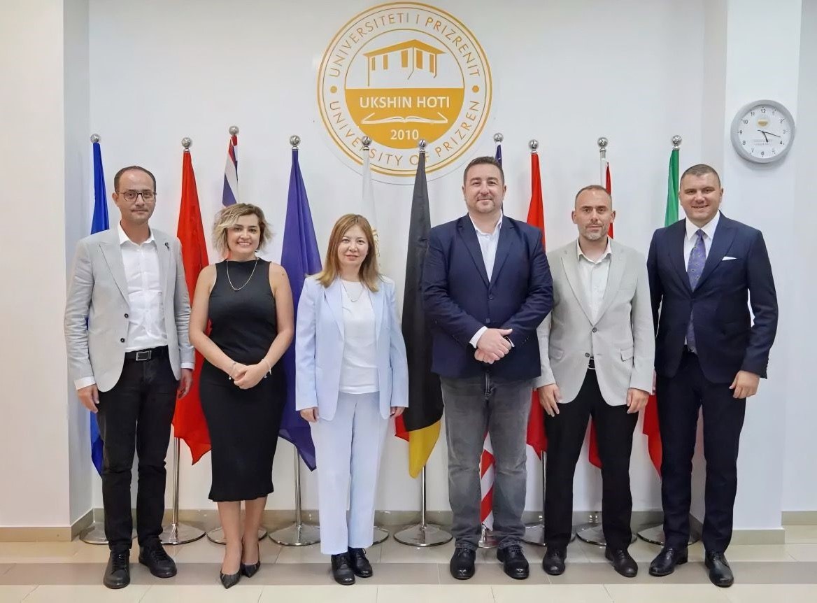 Rector Prof. Dr. Fatma Aydın Visits the University of Prizren