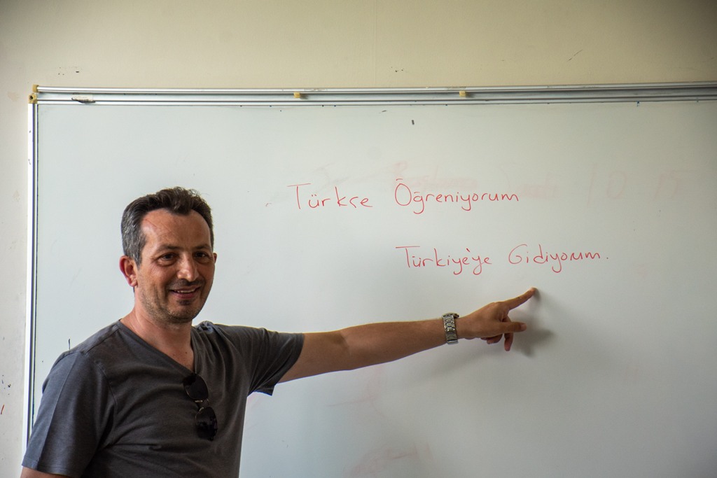 “Türkçe Öğreniyorum, Türkiye'ye Gidiyorum” projesi kapsamında Kazakistanlı öğrenciler OMÜ’de