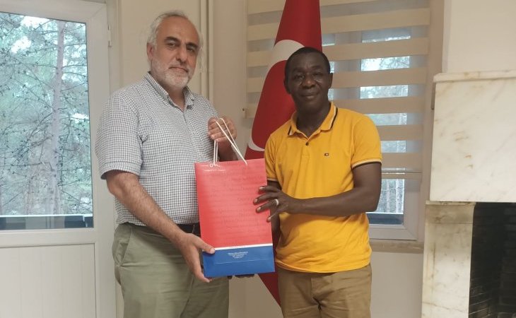 Sierra - Türkiye Friendship Society Başkanı Sulaiman Jabati birimimizi ziyaret etti.