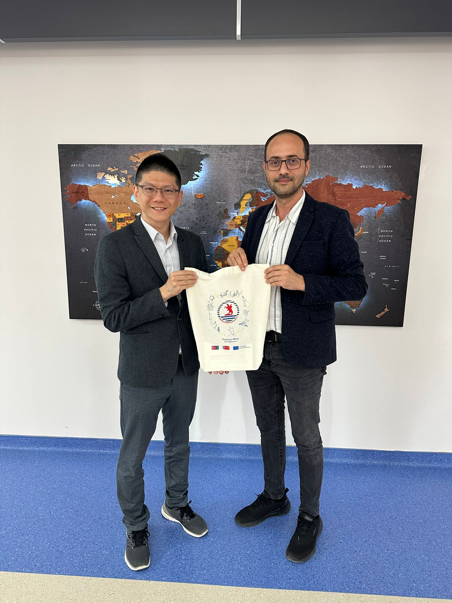 Ankara, Taipei Economic and Cultural Mission Secretary  Visited OMU International Relations Office to Discuss Taiwan–Türkiye Cooperation