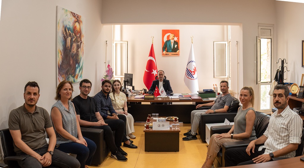 “Türkçe Öğreniyorum, Türkiye'ye Gidiyorum” projesi kapsamında Kazakistanlı öğrenciler OMÜ’de