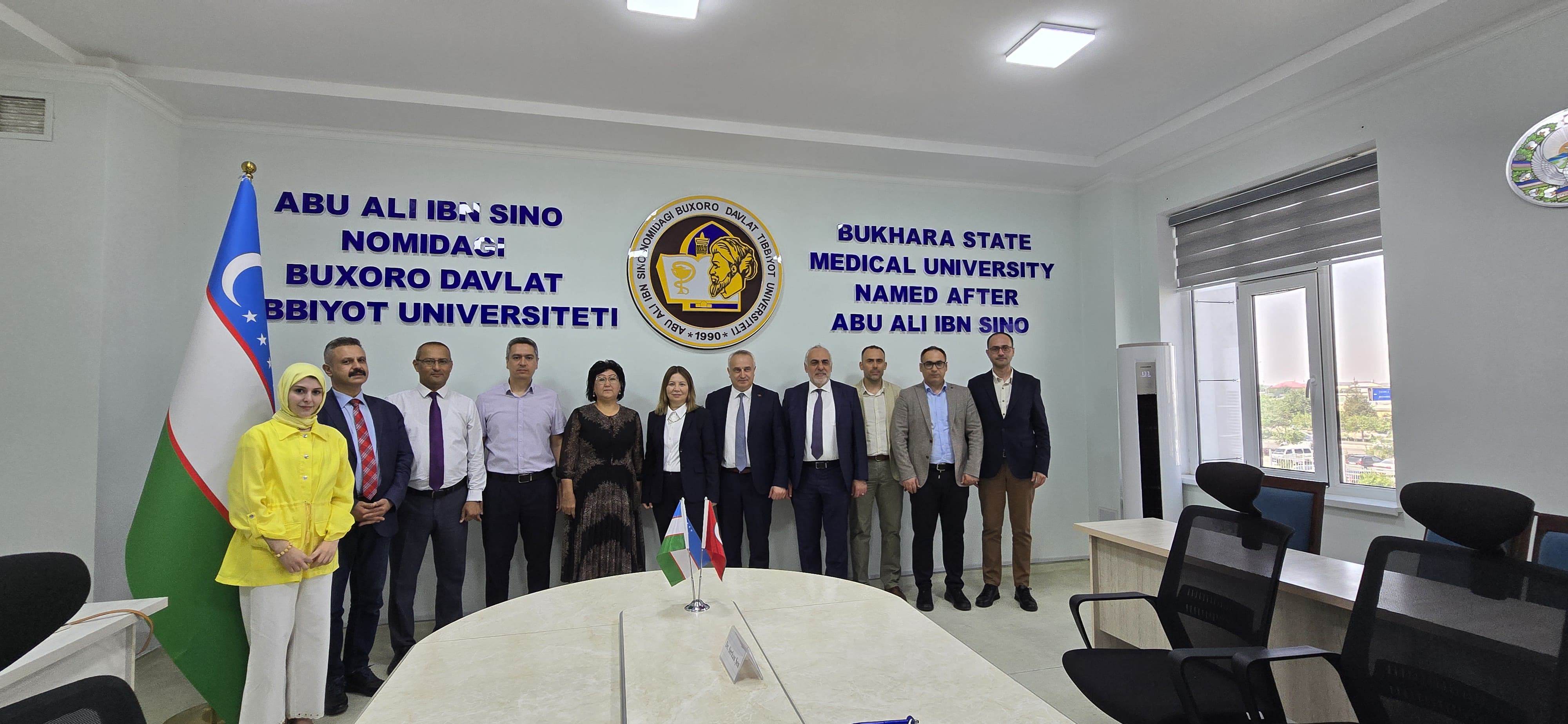 OMÜ ile Buhara Tıp Enstitüsü Arasında İş Birliği Protokolü