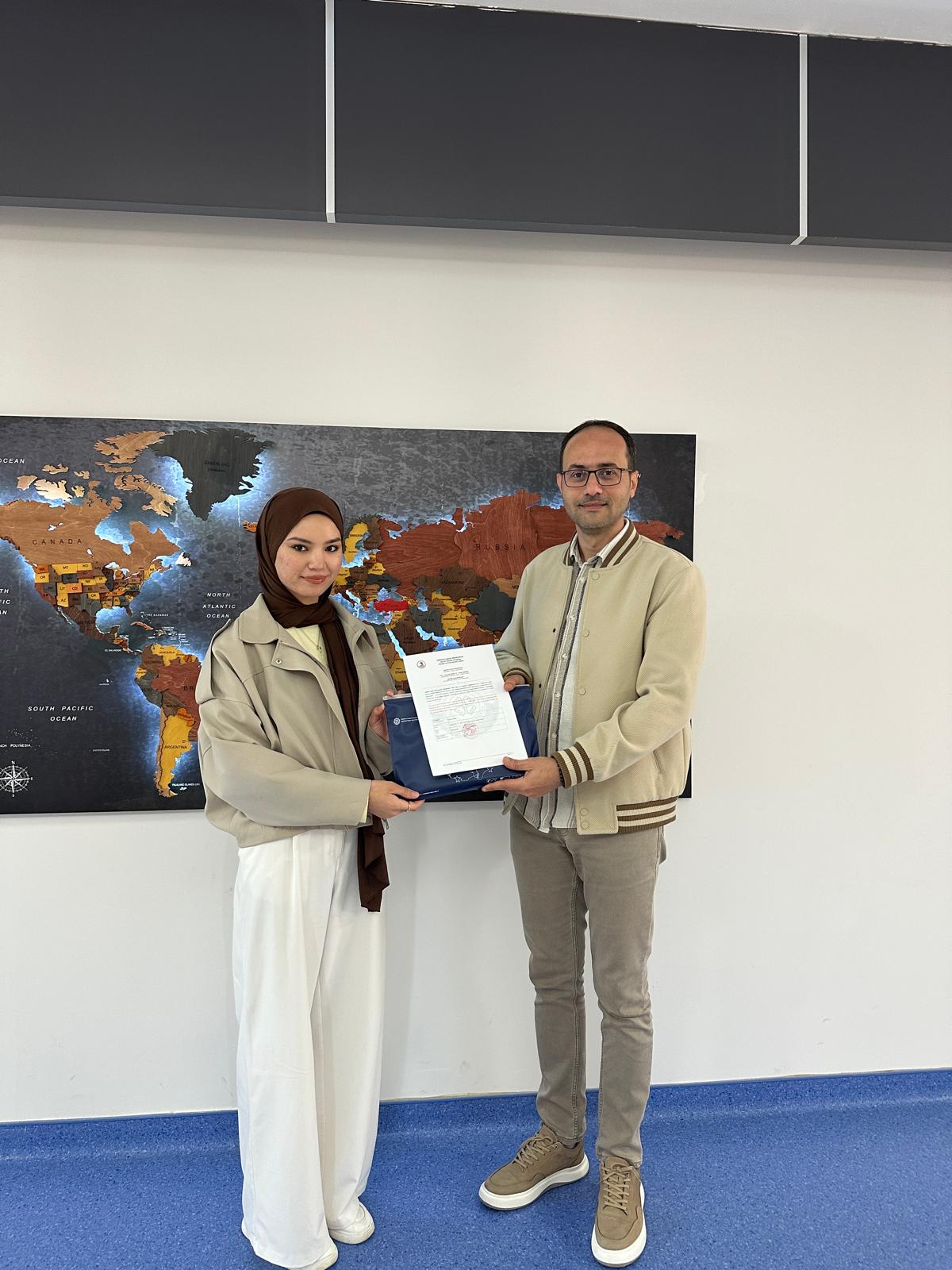 Students of the Orhun Exchange Program Complete Their Studies at OMU