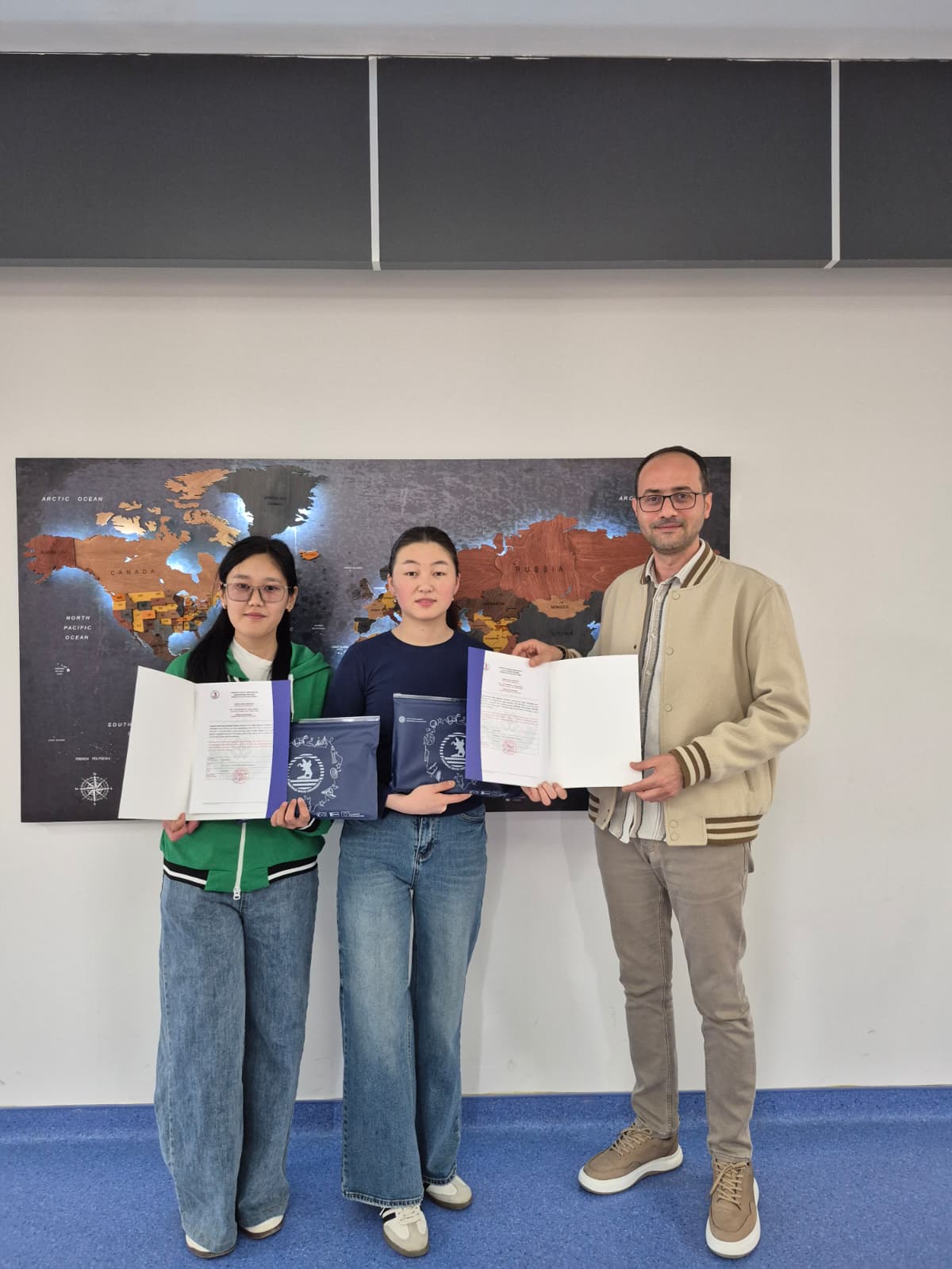 Students of the Orhun Exchange Program Complete Their Studies at OMU