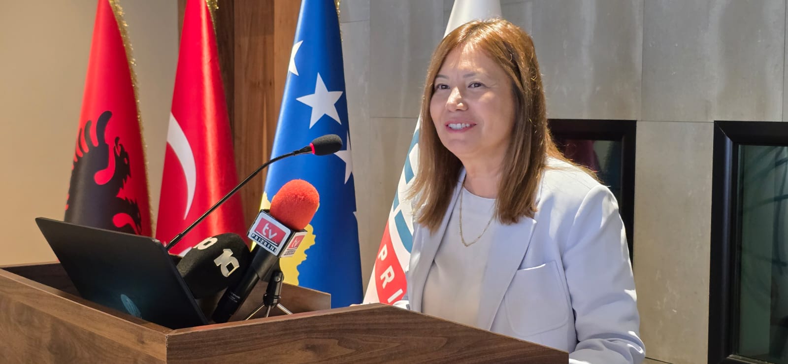 Rector Aydın Participates in the Kosovo–Türkiye Health Panel