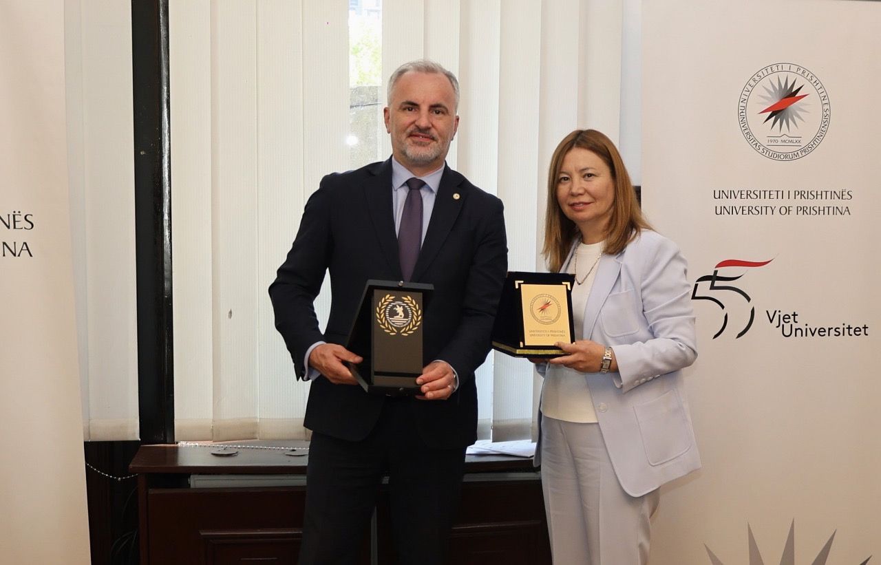 Rektör Prof. Dr. Fatma Aydın’dan Priştine Üniversitesi’ne Ziyaret