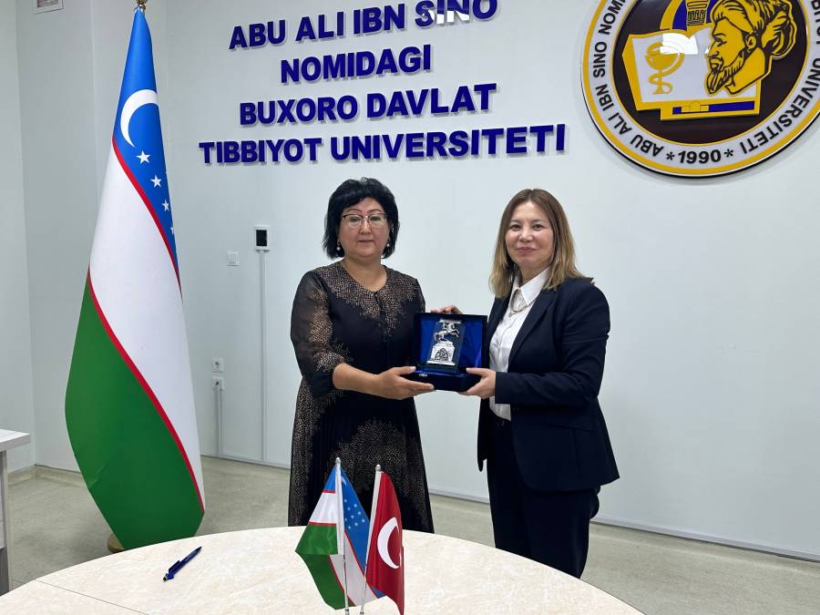 Academic and Health Cooperation Deepens Between OMU and Uzbekistan