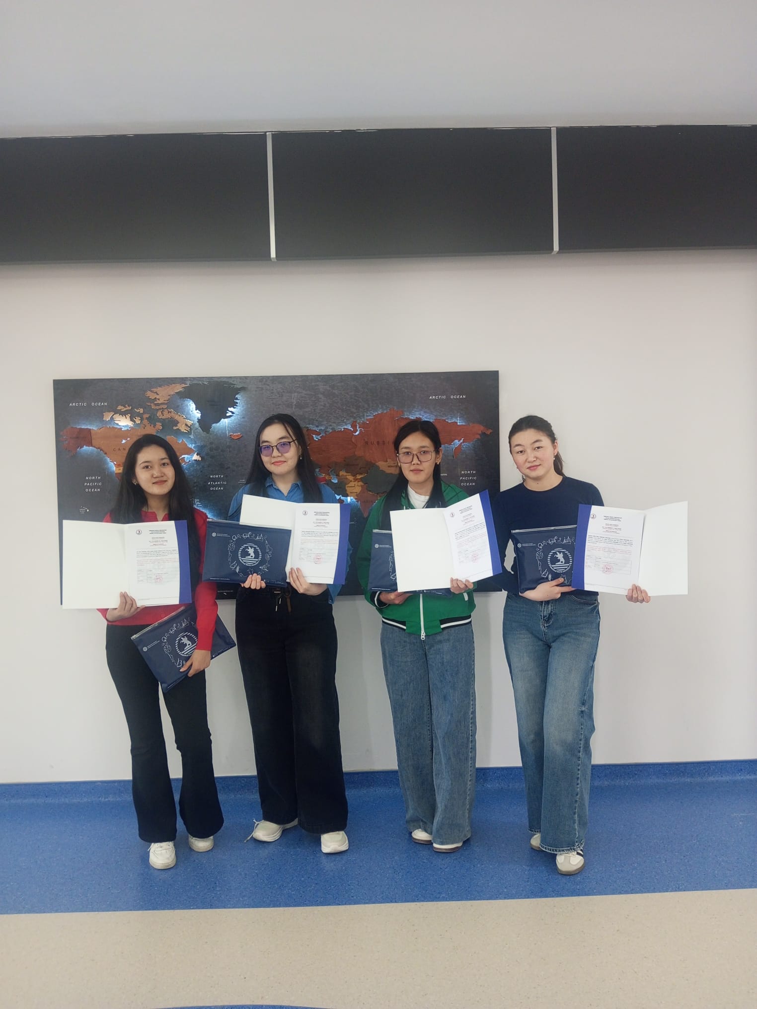 Students of the Orhun Exchange Program Complete Their Studies at OMU